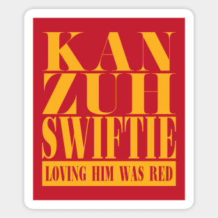 kan zuh swiftie Magnet